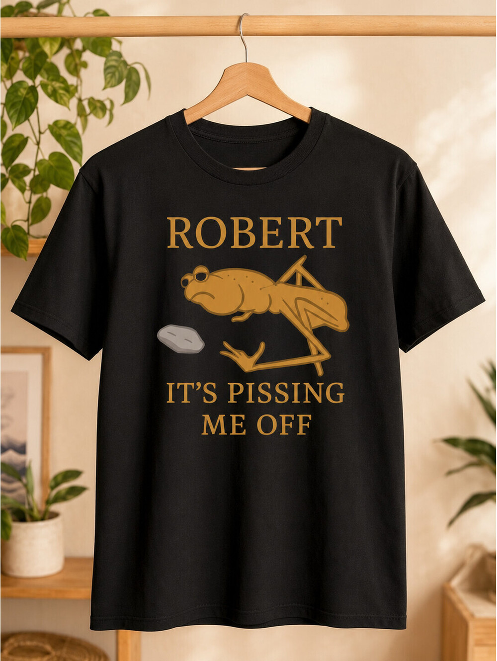 Robert Frog Meme Shirt, Funny It’s Pissing Me Off Graphic Tee, Sarcastic Unisex